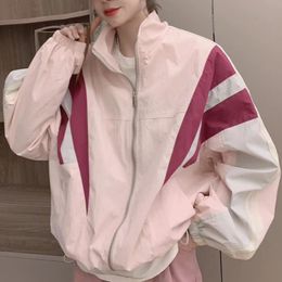 Womens Jackets American Pink Vintage Outdoor Sports Cyber Y2k Basic Jacket Spring Clothes For Techwear oversize Women Clothing Men Outerwear 230810