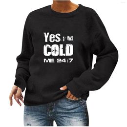 Women's Hoodies T Women Letter Printing Sweatshirt Top Long Sleeved Casual Blouse Temperament Button Down Shirts For