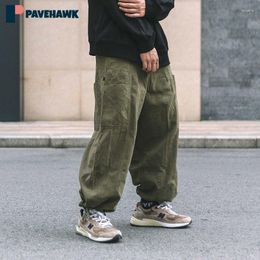 Men's Pants Men Spring Autumn Pant Casual Outdoor Cargo Big Pocket Breathable Straight Japanese High Street Loose Trousers Jogging Man