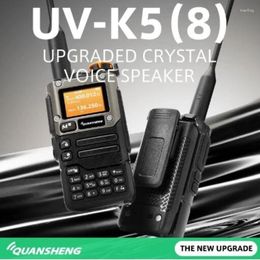 Walkie Talkie Quansheng UV-K5(8) 50-600MHz 200Ch 5W Air Band UHF VHF DTMF FM NOAA Wireless Frequency Copy Two Way Radi