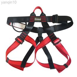 Rock Protection Outdoor Climbing Harness Bust Seat Belt Professional Rock Climbing Mountaineering Belt Safety Harness Rappelling Equipment HKD230810