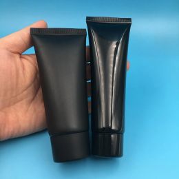 10ml 30ml 50ml 100ml 200g Classic Black Plastic Soft Bottle Squeeze Tube Lotion Cream Packaging Empty Cosmetic Container Free Shipping