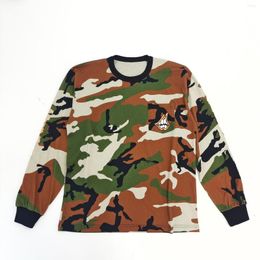 Men's Hoodies Summer Top Quality 1:1 Camouflage Women's High Street Style Sweatshirt