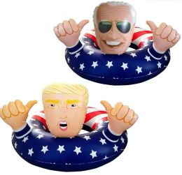 DHL Donald Trump 2024 Keep America Great Huge Hit Pool Float for Summer Democrats Presidential Inflatable Pool Float AU10