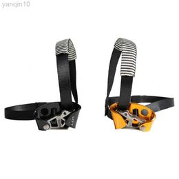 Rock Protection Foot Ascender Rock Climbing Riser Rappelling Safety Hardware Supplies HKD230810