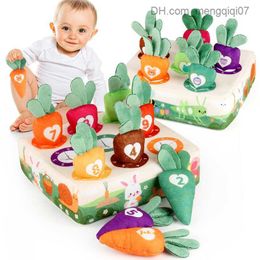 Pull Toys Baby Montessori Toys 6 12 Months Plush Filled Toys Early Education Learning Development Games Latin Toys Children's Gifts Z230814