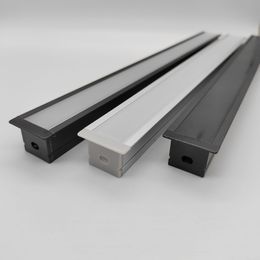 2m/pcs U shape led Aluminium strip With spots free led light Aluminium profile for Surface mount Extruded Aluminium profile