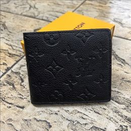 Flower Card Holder 9 Colours Wallet Men Women Short Wallet Graffiti Leather Womans Purse Man Credit Card Holder Colours Cardholder With Box