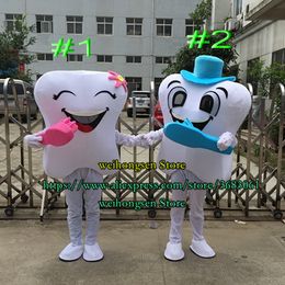 Hot Sales EVA Material Healthy Teeth Mascot Costume Cartoon Set Role Play Advertising Game Holiday Gift Adult Size 636