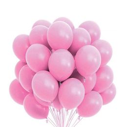 Decoration 10/20/30Pcs Pink Black White Balloons Birthday Decoration Kids Toys Adults Wedding Decor Baby Shower Globos