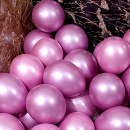 Decoration 30pcs Inch Metal Balloon Gold Pink Wedding Balloon Birthday Baby Shower Wedding Decoration Christmas Balloons