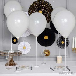 Decoration 3/6Pcs 40cm Wedding Balloon Stand Holder Stick Column Base Birthday Baby Shower Decoration Wedding Table Ornaments R230811