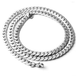 Chains European And American Cuban Necklace Men's Tide High Street Ins Hip Hop Thick Chain Titanium Steel Encryption Embossed