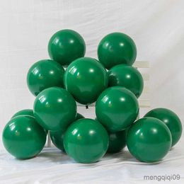 Decoration 10/20/30pc Retro Green Balloon Metal Green Balloon Jungle Animal Birthday Decorations Kids Boys Baby Shower Balls R230811