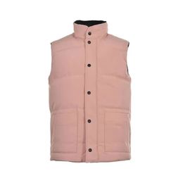 24ss Down Gillets Winter Warm Designer Body Warmer Ruff Men Vest Waistcoat Goosing Coat Exterior Winter Gillets Unisex Size