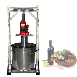 Manual Juice Pressing Machine Stainless Steel Juicer Selfbrewing Grape Wine Pressing Manor Fruit Ferment Presser