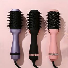3-in-1 Hair Dryer Brush - Straighten and Style Your Hair with Hot Air Brush - Perfect for Damage-Free Hair Care