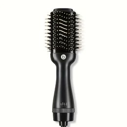 Professional Hot Air Brush Hair Styler - Multi-Functional Straightener, Curler, and Comb for Men and Women