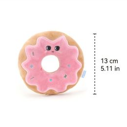 Stuffed Plush Animals 7-20CM Food Plush Dessert Series Cheese Toast Bread Donut Cookies Stuffed Toys Plush Appease Soother Toy Gifts