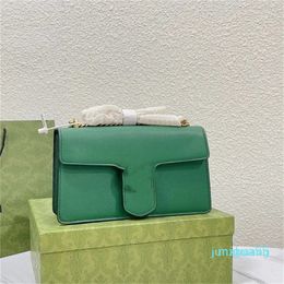 Designer -Classic Chain Crossbody Bag Fashion Shoulder Women's Handbag Luxury Tote Bag Clamshell Leather Purse Premium Size 26cm
