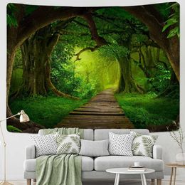 Tapestries Big Tapestry Beautiful Natural Forest Large Wall Hanging Hippie Wall Hanging Wall Tapestries Wall Art Decor