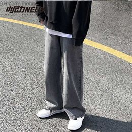 Men's Pants Jeans homme men's straight loose Korean men's straight pants New list of autumn and winter street casual pants Z230814