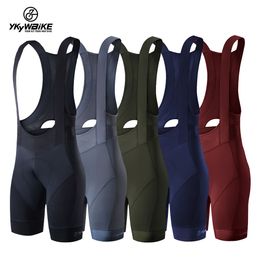 Cycling Bib Shorts Ykywbike Cycling Bib Shorts Men Outdoor Wear Bike 6 Hours Ride Padded Riding Bib Tights Bicycle Men's Cycling Clothing Quick-Dry 230811