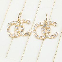 Designer Earring Brand Letter Classic Dangle Earrings Women Jewellery Marry Wedding Party Accessorie