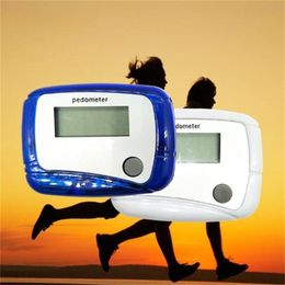 Hot sales Counters Mini LCD Pedometer Delicate Calorie Walking Distance Calculation Digital Counter for health 4 Colours Support Logo Customised JL1888