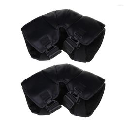 Motorcycle Armour 2Pcs Winter Riding Warm Mat For Leg Knee Unisex Pads Waterproof Guards Outdoor Sports