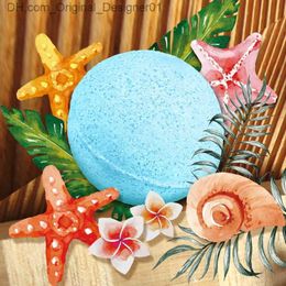 50g * 8pcs Shower Ball Bomb Hand Bathing Sea Salt Essential Oil Aromatic Therapy Type Deep Body Cleaning Natural Bubble Shower Tool Z230814