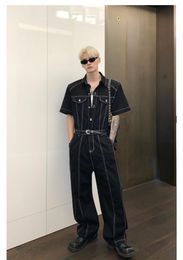 Men's Tracksuits Er0434 Fashion Sets 2023 Runway Luxury European Design Party Style Clothing