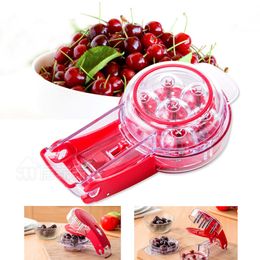 Fruit Vegetable Tools Kitchen Fashionable Easy Cherry Core Seed Remover Pitter Corer Tool Accessories 230810