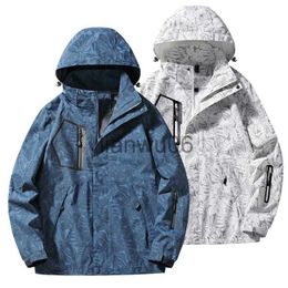 Men's Jackets New in Coats and Jackets Women Clothing Spring Men's Waterproof Couple Style Camouflage Outdoor Camping Hiking Women Clothes J230811