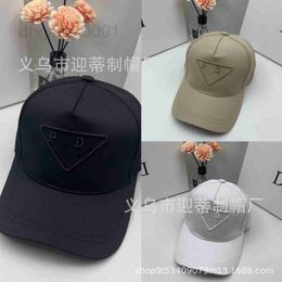 Ball Caps designer New high quality P inverted triangle Baseball cap women's fashion versatile sun hat Sun net red 2JQ1