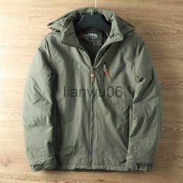 Men's Jackets Spring and Autumn Men's Jacket Waterproof Jacket Outdoor Hiking Jacket Plus Size Windbreaker Wool Lining Warm Hooded Jacket J230811