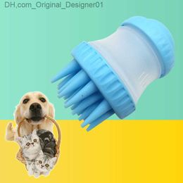 2 pieces/batch of multi-functional pet dog baths/massage brushes polysilicate cleaning and beauty tools body accessories HA137 Z230814