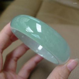 Bangle Natural Burma Jade Bangles High Grade A Jadeite Myanmar Certified Jades Stone Bracelet Women Healing Gemstone Jewellery