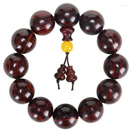 Strand Red Santos Rose Wood Bracelet Rosewood Beads Rosary Boutique Crafts Ornament