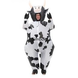 Halloween Animal Costume Cow Inflatable Costume Cosplay Ball Fun Performance Props