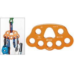 Rock Protection 45KN 8 Holes Rigging Plate Climbing Anchor Point 4500kg Abseiling Equipment HKD230811