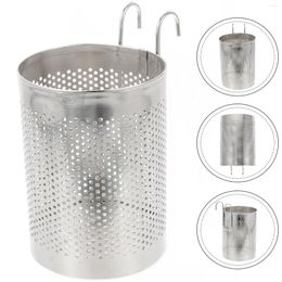 Storage Bottles Stainless Steel Chopstick Holder Hanging Drying Rack Utensil Container Cutlery Rest Silverware Draining Spoon Kitchen