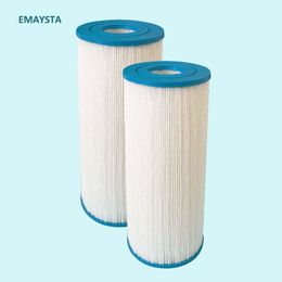 EMAYSTA 5x13 5/16 inch pleated Polyester sediment water filter cartridges Swimming Pool Spa Filter elements 125x54x338mm compatible c-4950|PRB25-IN|C-4326|2 pack