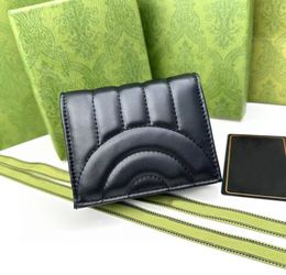 Luxury designer wallets mens women Ophidia cion purses fashionable marmont short card holders high-quality double letter clutch bags 492e