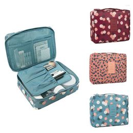 Storage Bags Waterproof Cosmetic Bag For Women Large Capacity Portable Travel Makeup Pouch Organiser Wash Outdoor