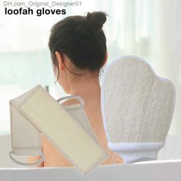 Natural Soft Truffle Shower Gel Neutral Truffle Shower Massage Spa Scrubber Sponge Backband Gloves Skin Cleaning Tool Z230814