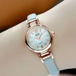 Womens Fashion light luxury Fritillary small disc ultra light quartz watch 23mm waterproof watch