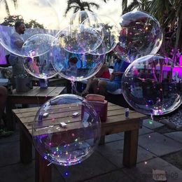 Decoration 10pcs 10-24inch Transparent Balloon Clear Inflatable Air Globos Wedding Birthday Decoration Baby Shower R230811