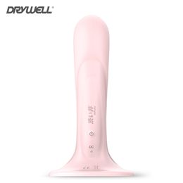 Adult Toys DRYWELL Dildos for Women Vibrator Dildo Penis Soft Silicone G-spot Sex Toys for Adults Suction Cup Anal Female Masturbator 230810
