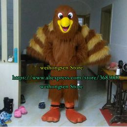 High Quality Turkey Mascot Costume Adult Size Cartoon Suit Fancy Dress Up Advertising Game Holiday Gift 290